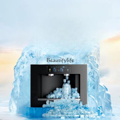 Can make ice cubes] Embedded drinking machine Household water purifier Pipeline machine Instant hot direct drinking
