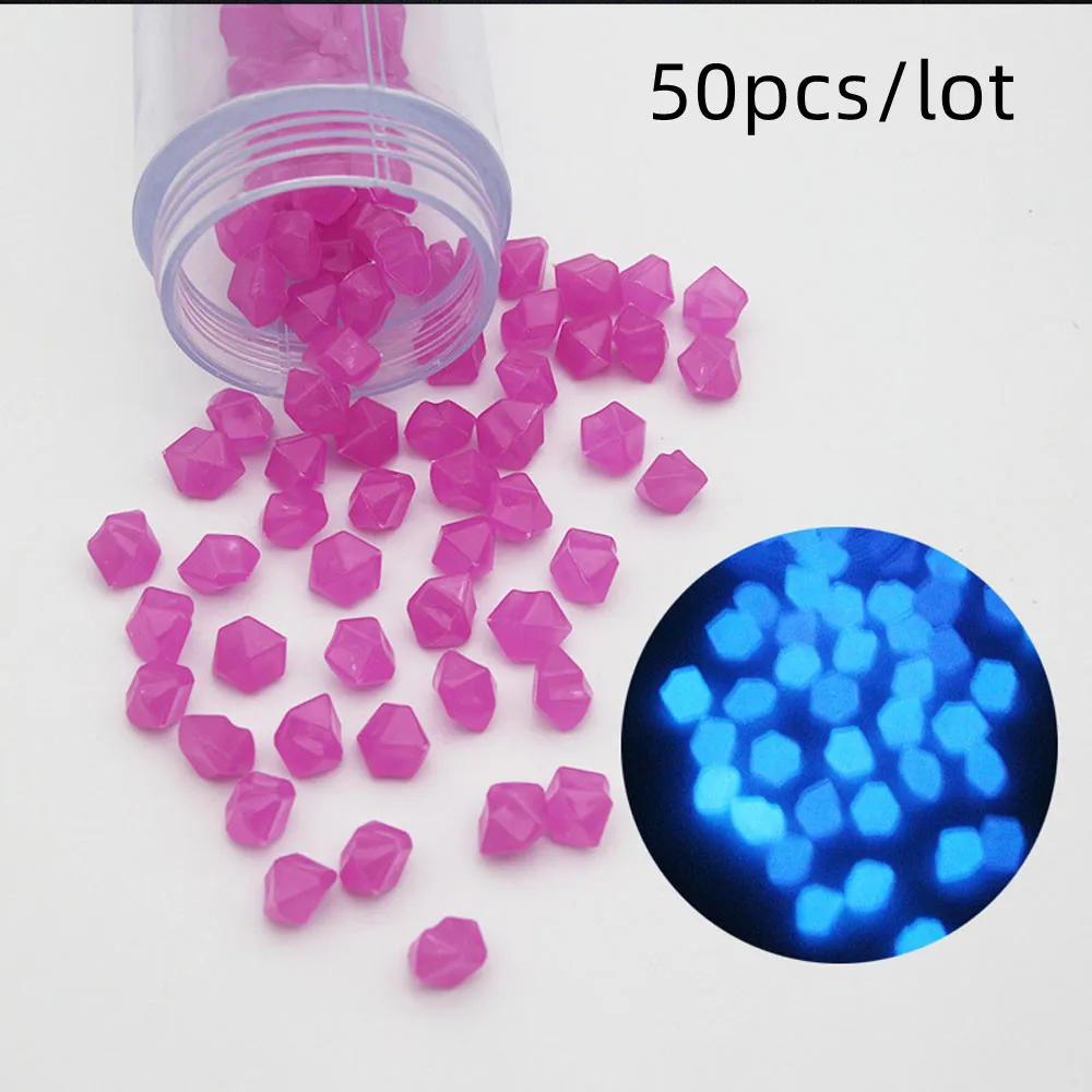 Description Picture 5 of itemStone Glow In Dark Luminous Decorative Pebbles Pebbles Outdoor Decoration Fish Garden Tank Aquarium Decoration