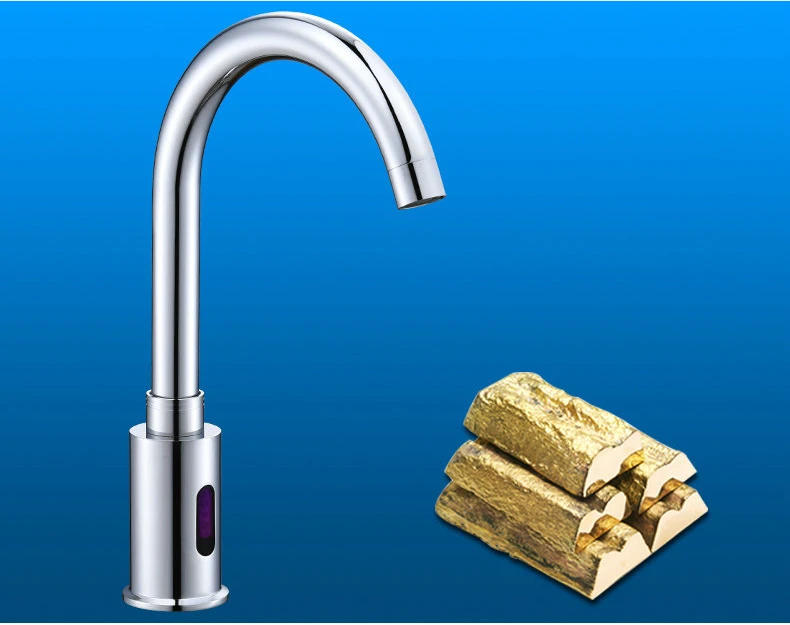 Description Picture 5 of itemSmart Sensor Touchless Faucet Bathroom Basin Faucet Kitchen Tap Sink Mixer Tap Bathroom Accessories Hotel Vanity Touchless Tap