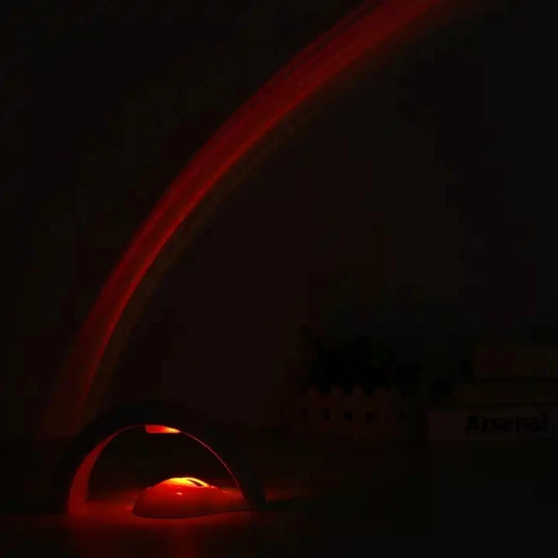 Description Picture 6 of itemAmazing Rainbow Projector Night Light Romantic LED Night Light Couple Birthday Gift Second Generation Rainbow Projection Lamp