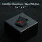 Black with Red X