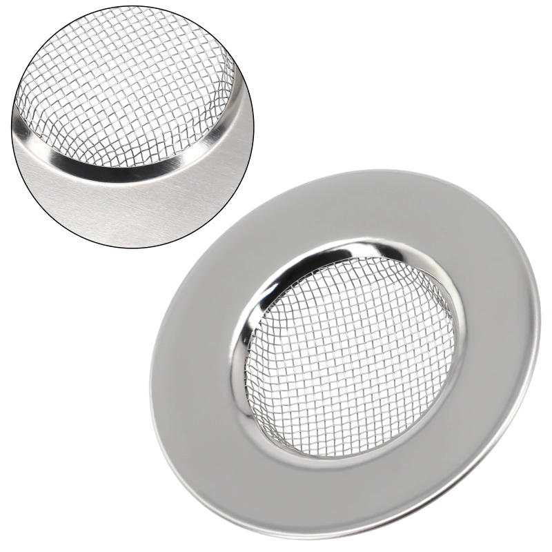 Description Picture 4 of itemSink Filter Basin Drain Hole Stainless Steel Hair Catcher Stopper Shower Floor Drain Strainer Kitchen Bathroom Accessories