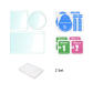 2 set glass film