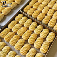 30g 50g 75g Mini Peanut Shape Moon Cake Mold Cookie Cutter Frame Creative Cake Crisp Pastry Dessert Baking Accessories Gadgets
