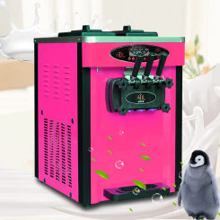 Ice Crushers Shavers Commercial Soft Ice Cream Makers Machine Electric Ice Cream Vending Machine Stainless Steel Ice Cream