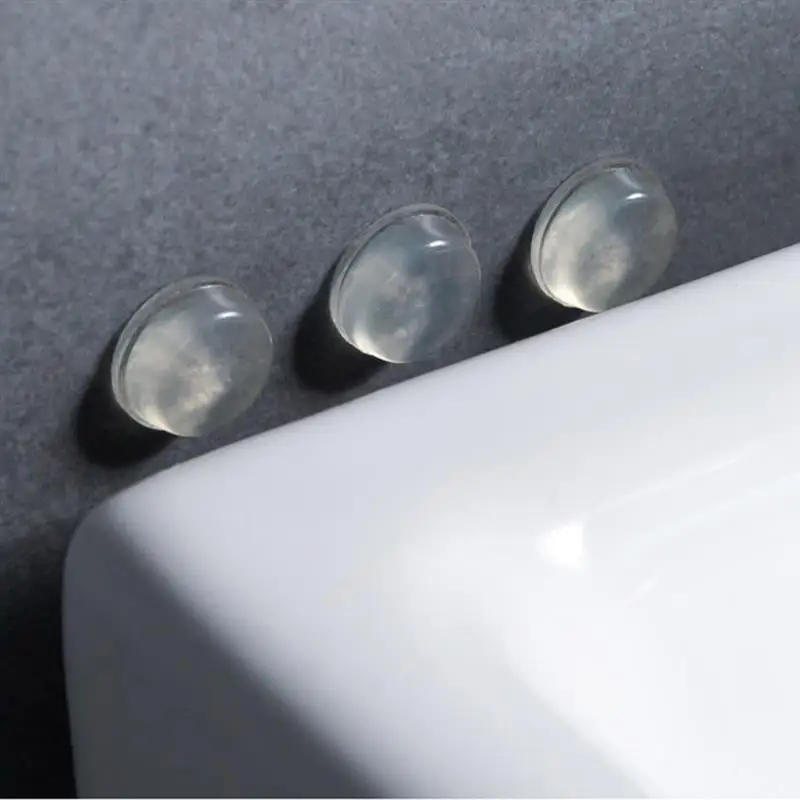 Description Picture 3 of item100PCS Self Adhesive Door Stopper Rubber Damper Buffer Cabinet Bumpers Silicone Furniture Pads Cushion Protective Pads