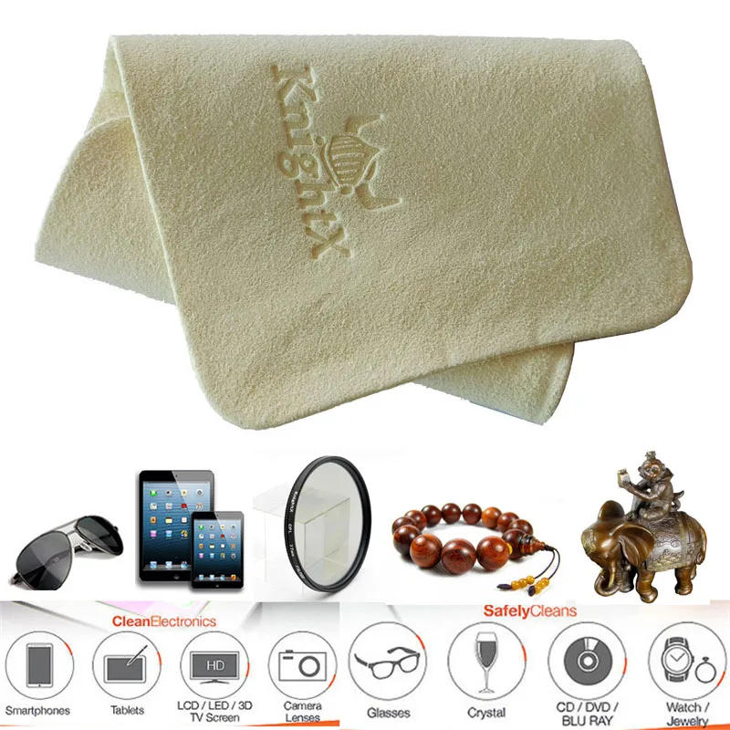 Description Picture 3 of itemKnightX glasses screen mobile cleaner cloth wipes camera clean lens cleaning phone microfiber optic dish Polishing Washing Car
