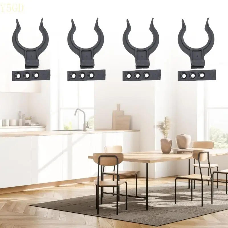 Description Picture 4 of itemY5GD 12Pcs Cabinet Plinths Fixing Clip Plastic Holder Kitchen Kickboard Skirting Clip