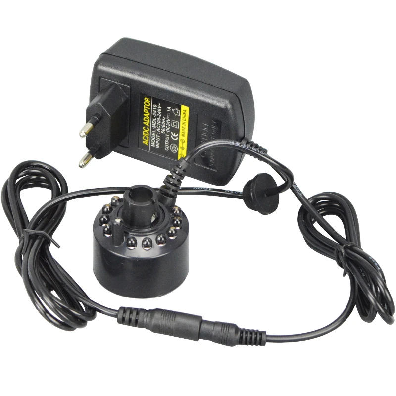 Description Picture 3 of itemUltrasonic Mist Maker 24V Nebulizer Atomizer Head Fogger Aroma Lamp with 12 Lights for Humidifier Diffuser Mist Maker