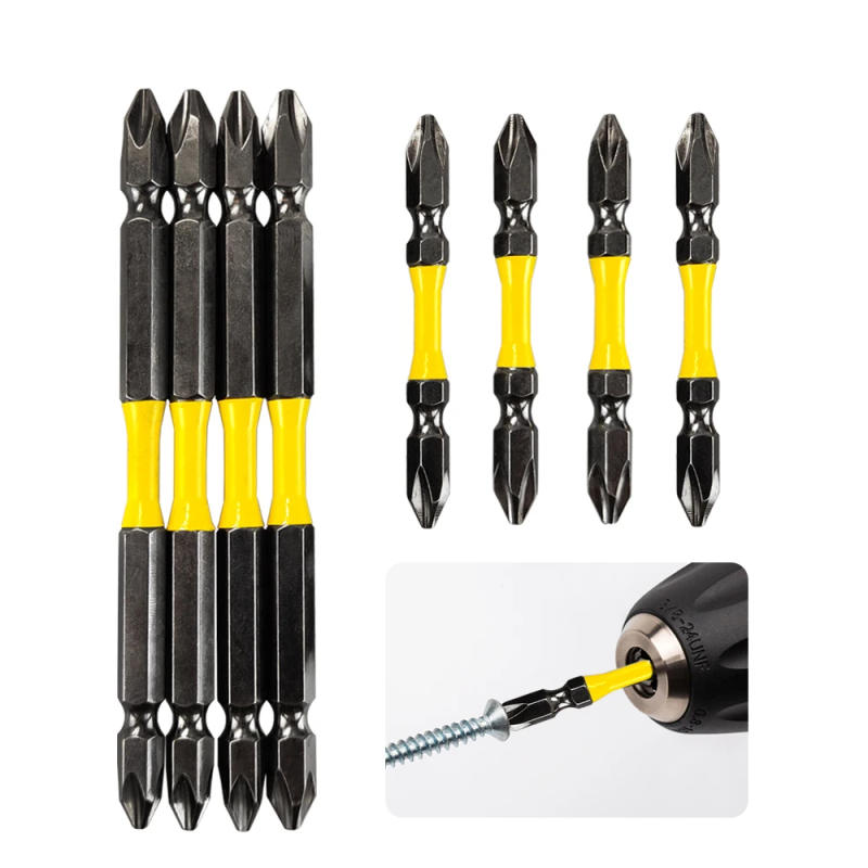 Description Picture 2 of item10Pcs Double End Screwdriver Bits Cross Head Drill Bit S2 High Alloy Steel High Magnetic High Torque Suitable For Electric Tools