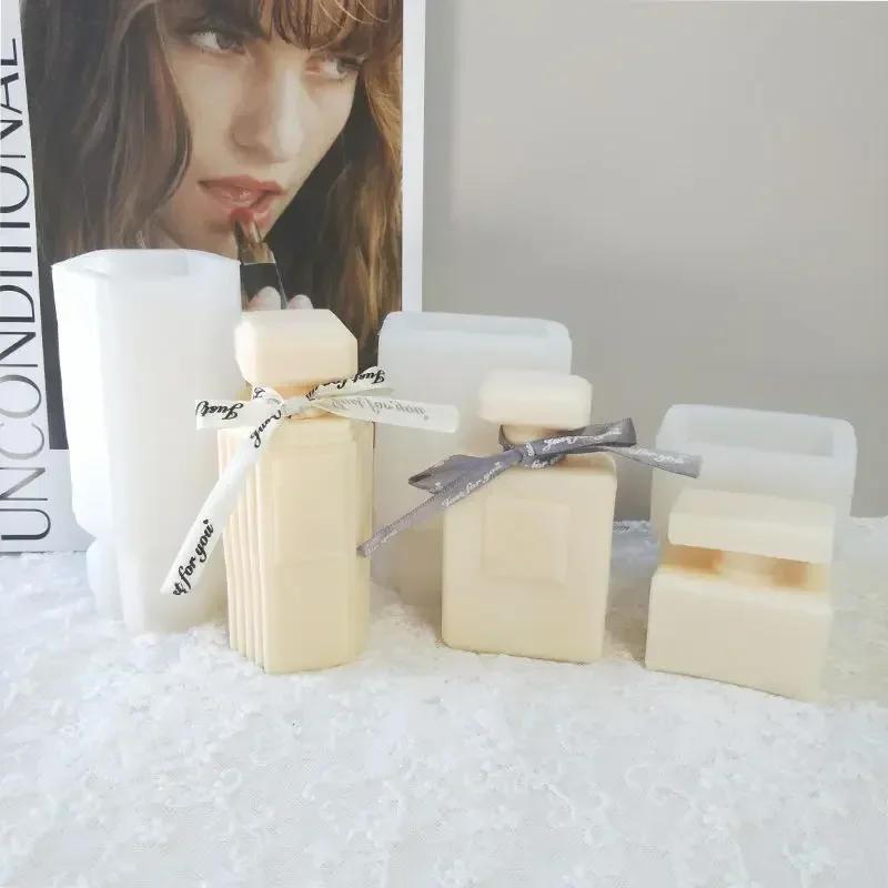 Description Picture 4 of itemPerfume Bottle Silicone Molds DIY Bottle Design Aroma Plaster Candle Epoxy Resin Ornaments Mould Soap Mold Handmade Crafts