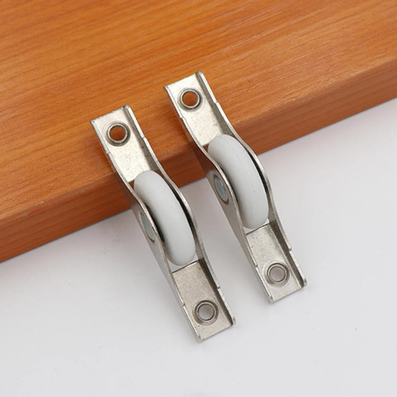 Description Picture 5 of item4pcs  Cabinet Door Pulleys Wardrobe Door Roller Nylon Sliding Door Wheel Window Pulley Furniture Door Roller Hardware