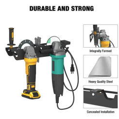 Sturdy bracket angle grinder frame Strong load-bearing grinder bracket Angle grinder bracket Suitable for workshop storage