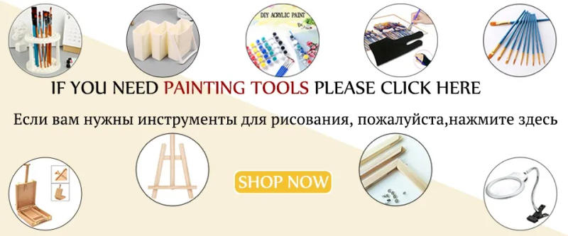 Description Picture 4 of itemSDOYUNO 60x75cm Paint By Numbers Kits Frameless DIY Abstract Painting By Numbers On Canvas Home Decor Digital Hand Painting