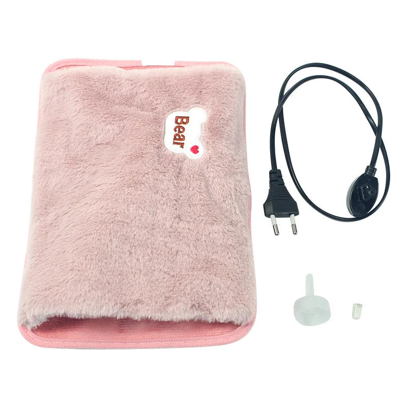 Description Picture 3 of itemRechargeable Hot Water Bottle Cute Electric Hand Warmer EU Plug Reusable Hot Compress Bag Heating Pad Hand Pocket Warmer