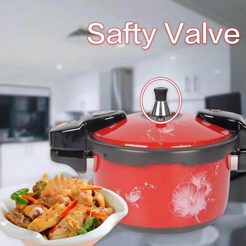 Description Picture 2 of itemHigh Pressure Cooker Universal Aluminium Alloy Safety Universal Relief Jigger Valves Caps Gas And Induction Pressure Relief