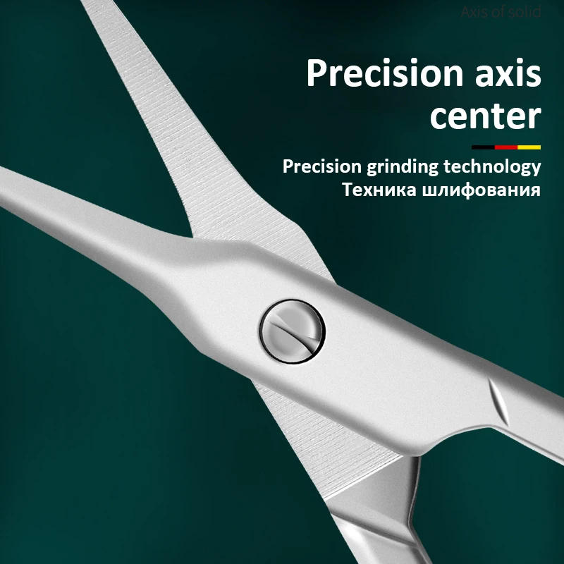 Description Picture 5 of itemStainless Steel Curved Tip Thin Blade Cuticle Scissors Nail Clippers Trimmer Manicure Tools Eyebrow Toos Dead Skin Remover