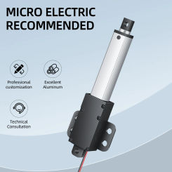 DC6V 12V 24V Small Linear Actuator Max Force 33Lbs mini Electric Motor For Cabinets Window Opener Robitcs With Free Bracket