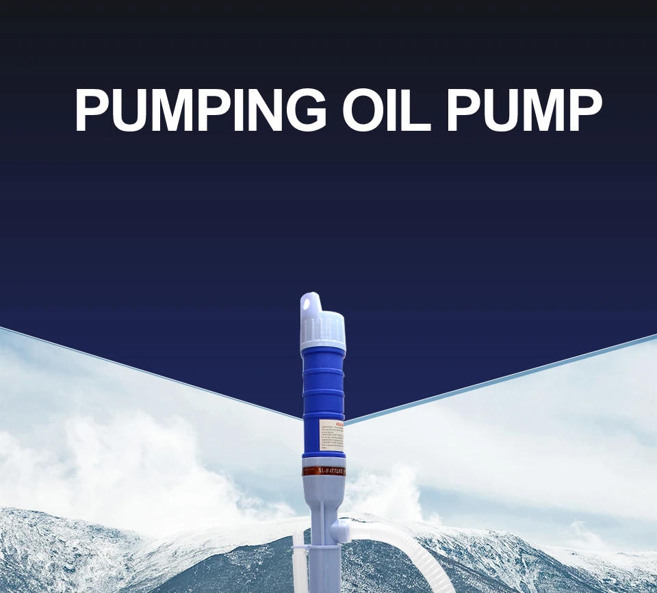 Description Picture 2 of item1Pcs Water Diesel-Gas Oil Fish Transfer Pump Portable Handheld-Battery Powered Plastic Liquid Sewage Pumping Manual Sucker Pump