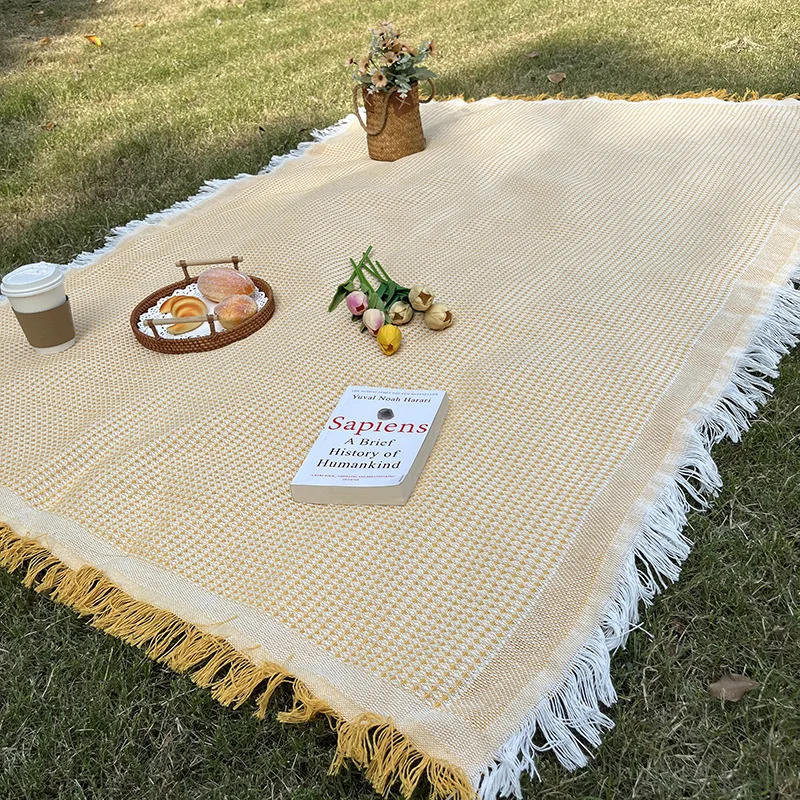 Description Picture 6 of itemCamping Picnic Blanket Outdoor Lawn Mat Camping Equipment Picnic Cloth Tablecloth Moisture-proof Picnic Mat Tent Blanket