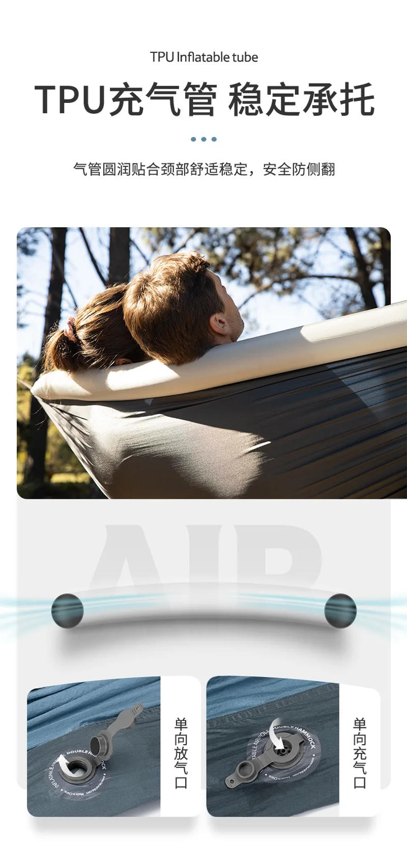 Description Picture 5 of itemHammock outdoor indoor home adult sleeping swing single double dormitory bedroom student hanging hanging chair