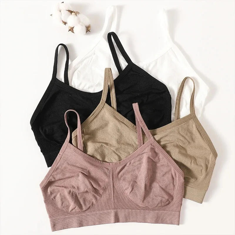 Description Picture 4 of itemSexy Women Tube Tops Seamless Bras Sports Nopads Crop Tops Female Soft Sleep Lingerie Wireless Underwear Bandeau Intimates