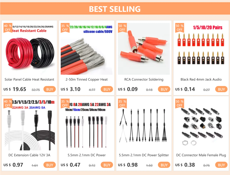 Description Picture 2 of item50mm2 Heat-Resistant Silicone Wire Red Black Heavy Cable 1/0 AWG Electrical Wire For Automotive Battery Solar Marine Generator