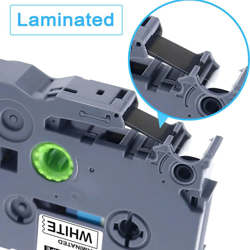 Description Picture 2 of itemTZE 12mm tze231 tze335 tze631 tz131 MQP35 Laminated Ribbon Compatible for Brother Ptouch PT-H110 D600 710BT Label Maker Tape