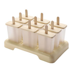 Ice Cream Mold Pops Maker Popsicle Trays Making Molds Manual Homemade Pp Makers Plastic