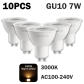 10pcs 38d 3000K