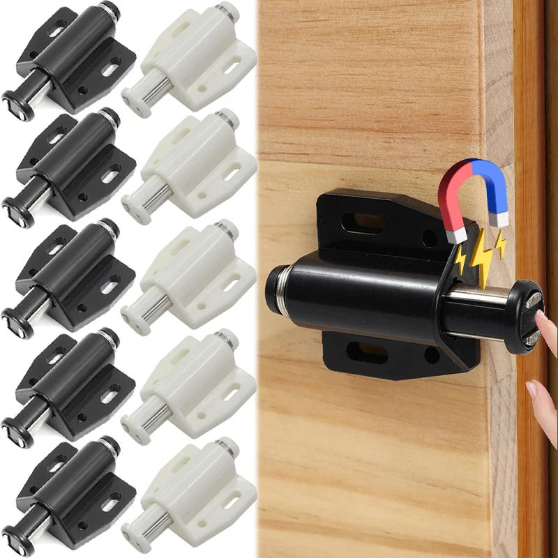 Description Picture 4 of item4/16pcs Magnetic Closer Furniture Door Cabinet Door Stops Invisible Cupboard Wardrobe Door Rebounder Home Hardware Accessories