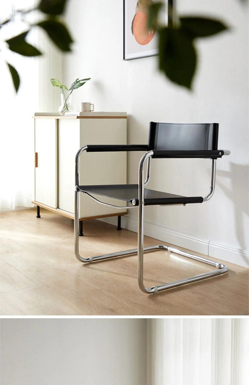 Description Picture 4 of itemModern Living Room Chairs Office Hand Vanity Mobile Relax Leather Stools Design Armchair Bar Chaises De Salon Dining Room Sets