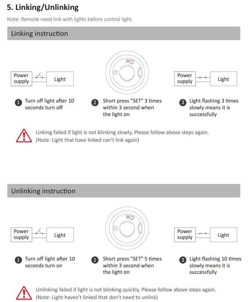 Description Picture 6 of itemMiBoxer K3S 2.4G Rotating Wheel Remote Color Temperature Panel Remote Control Adjustable Dimmer Wireless for Lamps/Controllers