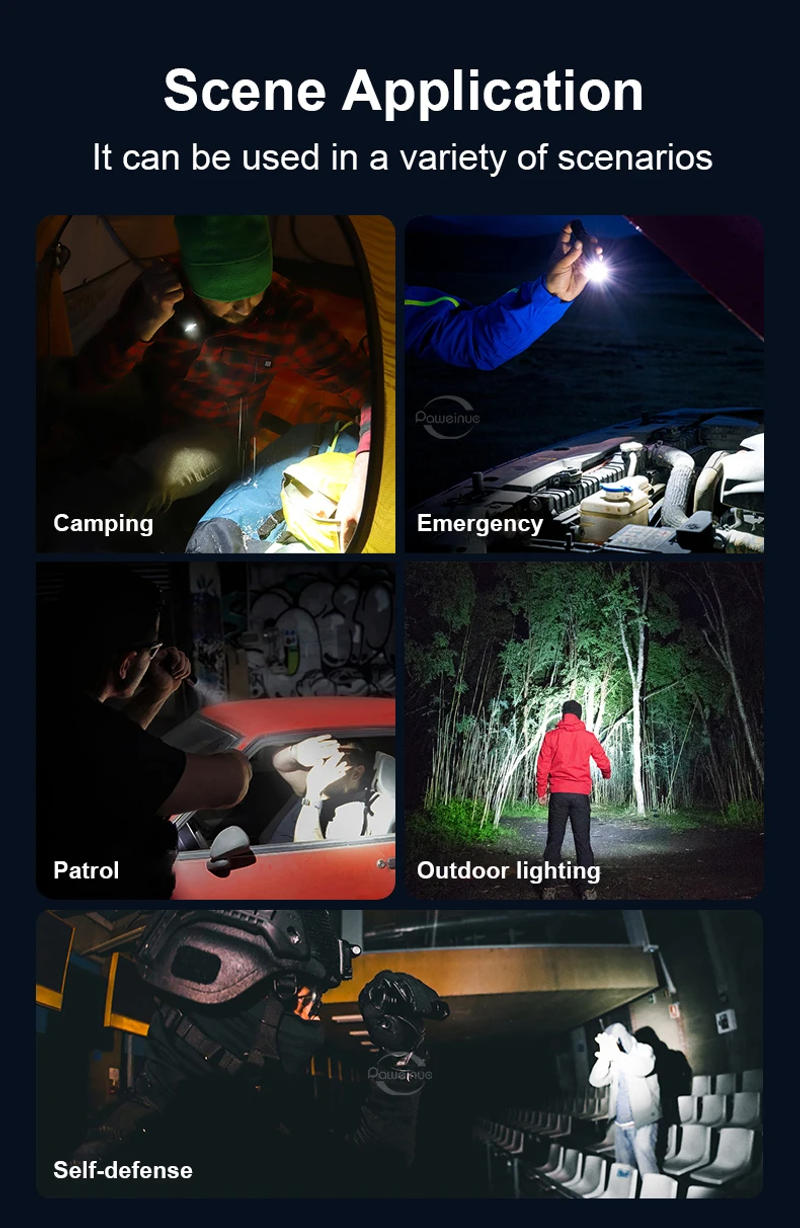 Description Picture 6 of itemXHP120 Zoom Torch 1000M Super Bright High Power Flashlight Rechargeable Outdoor Camping Lantern Fishing Light