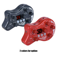 summina PockRock Portable Guitar Multi-effects Processor Effect Pedal 15 Effect Types 40 Drum Rhythms Tuning Function
