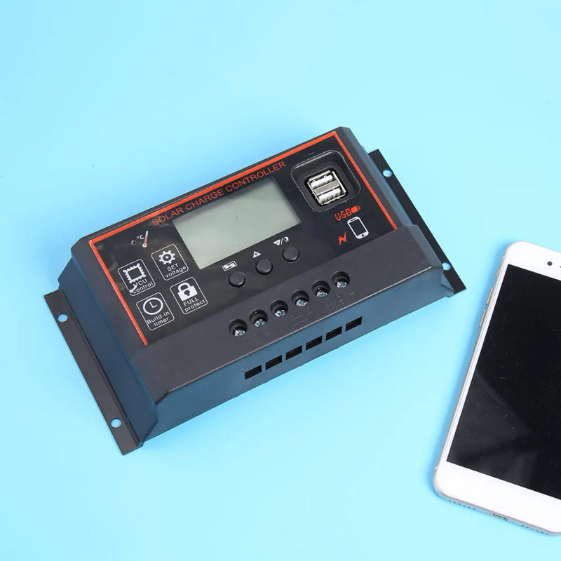 Description Picture 4 of itemSolar panel controller 12V24V automatic adaptive controller 10A60AUSB photovoltaic panel controller