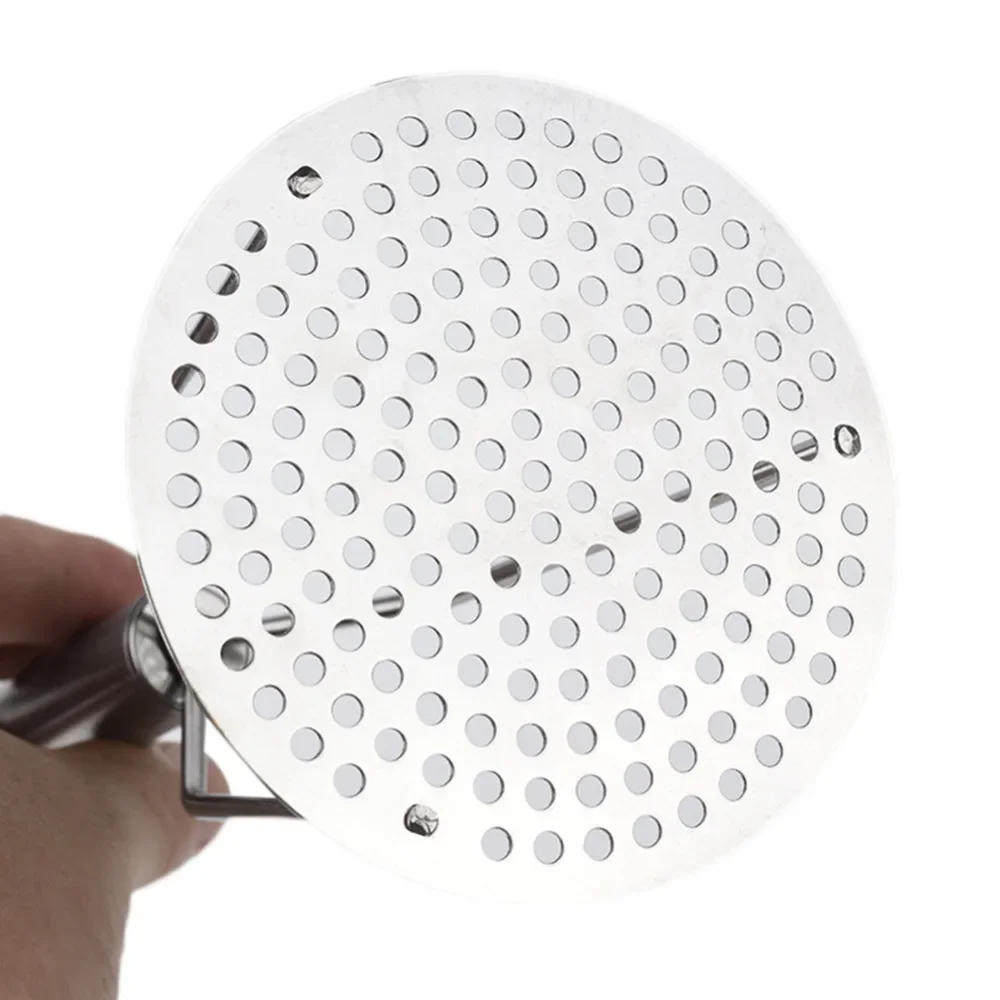 Description Picture 4 of itemStainless Steel Potato Masher Crush Vegetable Fruit Press Maker Vegetable Masher  Kitchen Tool Gadget Kitchen Accessories