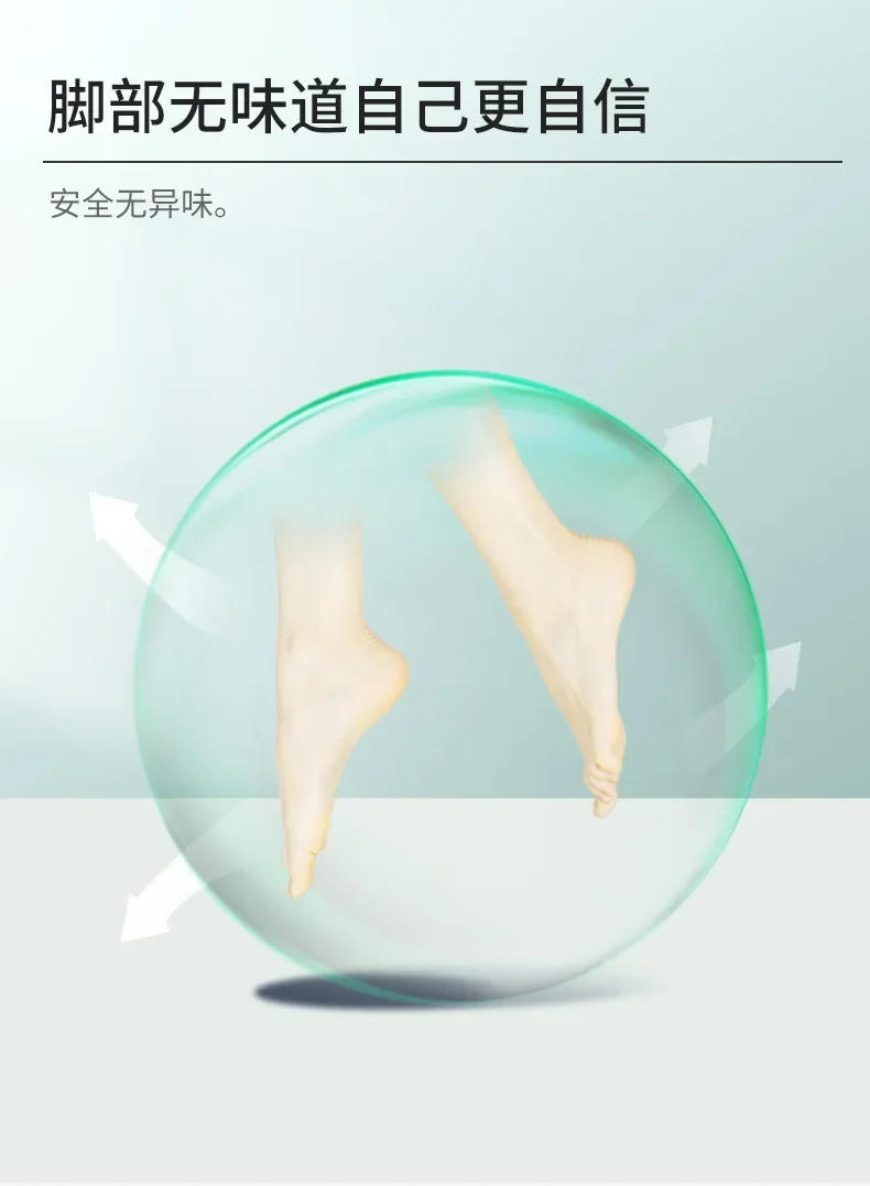 Description Picture 6 of itemFoot Odor and Sweat Spray Foot Gas Spray Foot Itch Peeling and Antiperspirant Cleaning Feet Care Liquid Personal Health Care