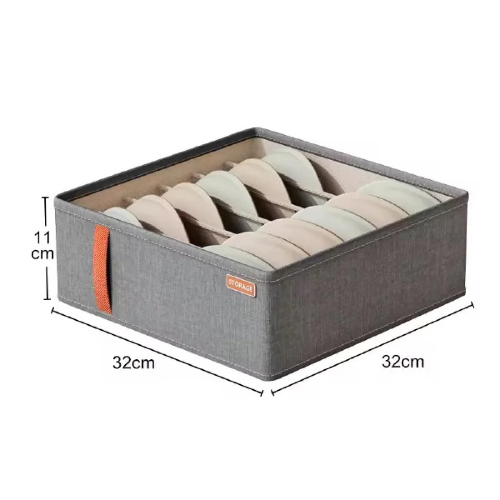 Description Picture 4 of itemCabinet Drawer Organizers Socks Underwear Organizer Box Bedroom Wardrobe Clothes Organizer For Underwear Socks Storage Organizer