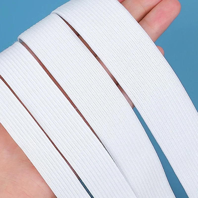 Description Picture 6 of item1M Elastic Bands Stretch Knit Elastic Spool Heavy Stretch Tape Wig Elastic Band for Sewing Waistband 10/15/20/25/30/50/60mm Wide
