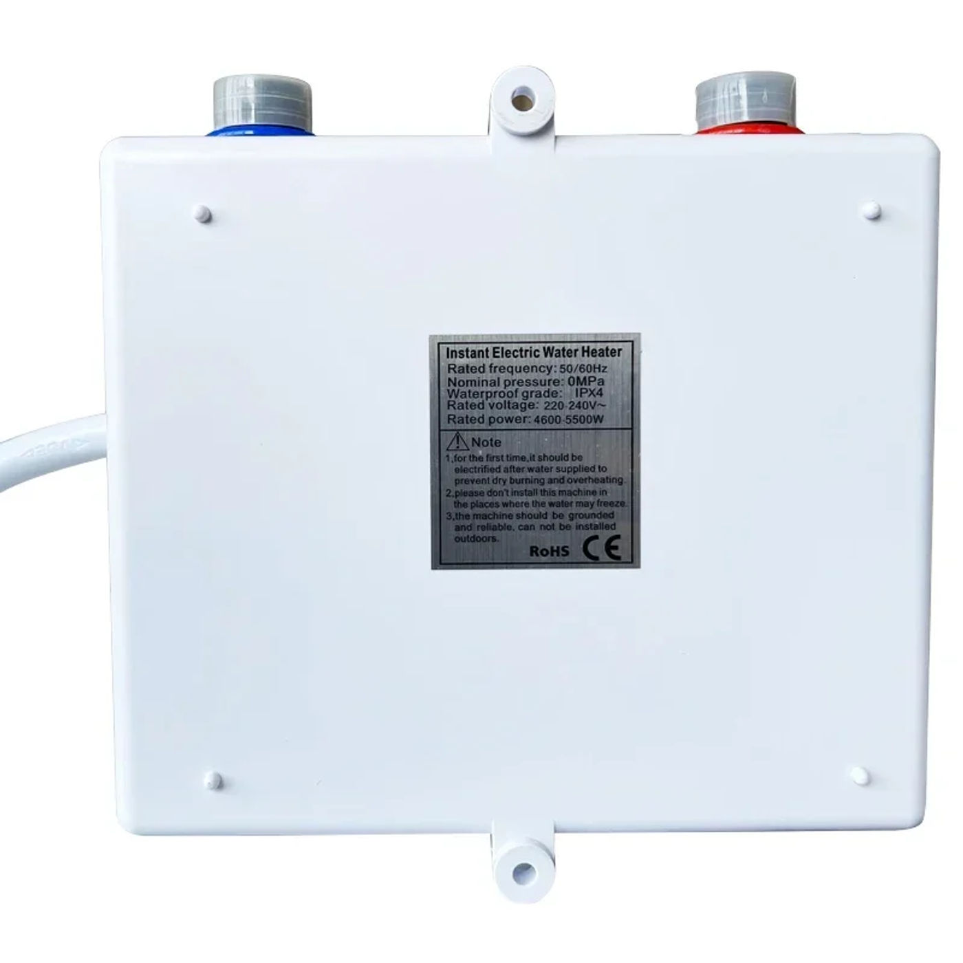 Description Picture 6 of itemATWFS Instant Water Heater 220V 4000W Portable Electric Heaters for Bathroom Hot Water Shower and Home Kitchen Heating