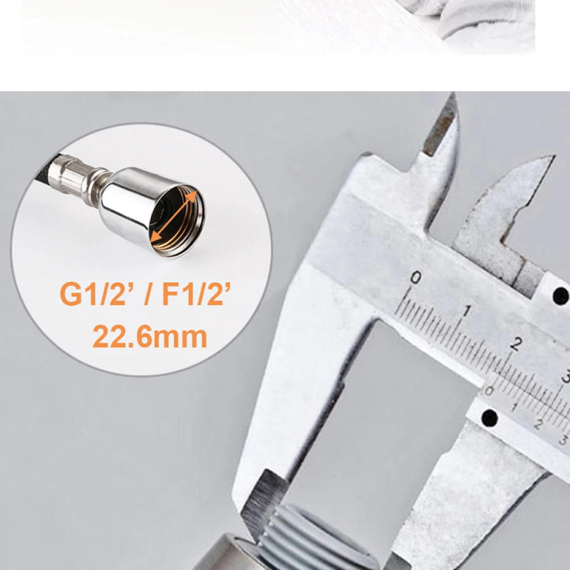 Description Picture 6 of itemUniversal G1/2 Kitchen Faucet Nozzle Sprayer Pull Out Shower Head Sink Tap Replacement Accessory For Home Renovation Aerator