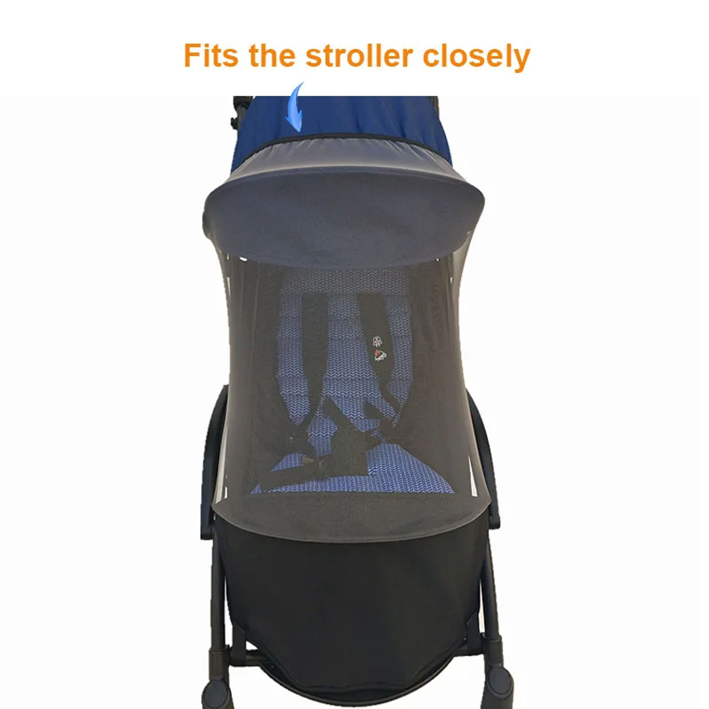 Description Picture 5 of itemBaby Stroller Accessories Mosquito Net with Foot Pocket For Babyzen Yoyo 2 Yoyo2 Yoya Stroller
