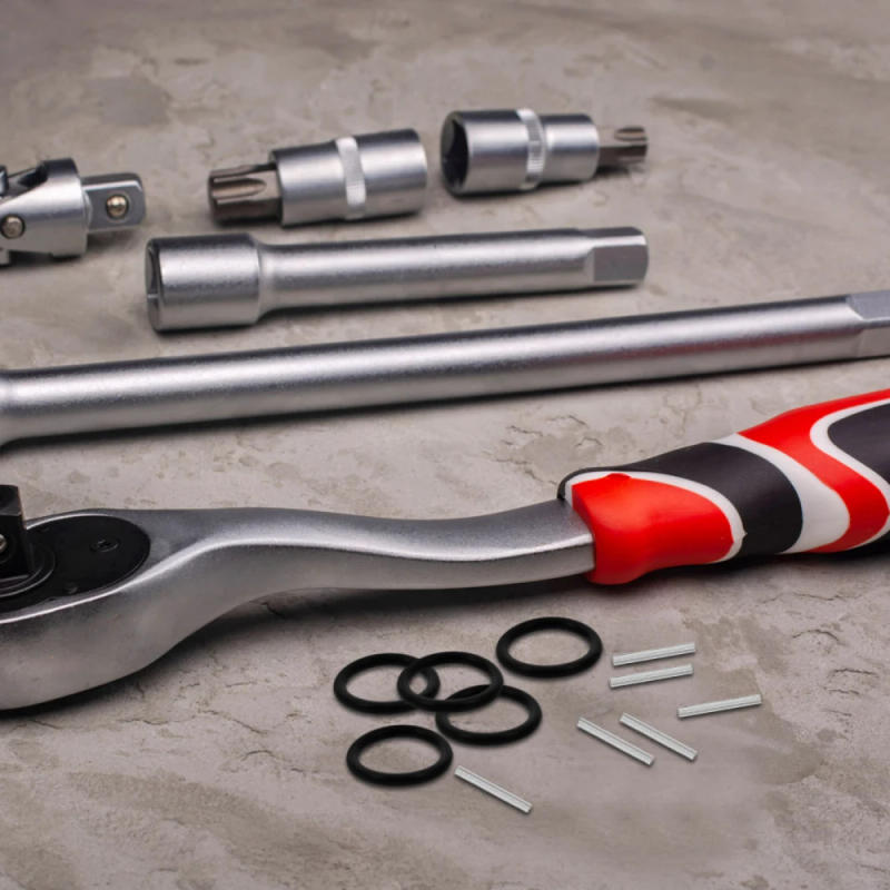 Description Picture 5 of item10 Sets Wrench Pin Washer Drill Socket Retaining Ring Clip Replacement part Durable Drive Retainer Impact Rings Wrench Accessory