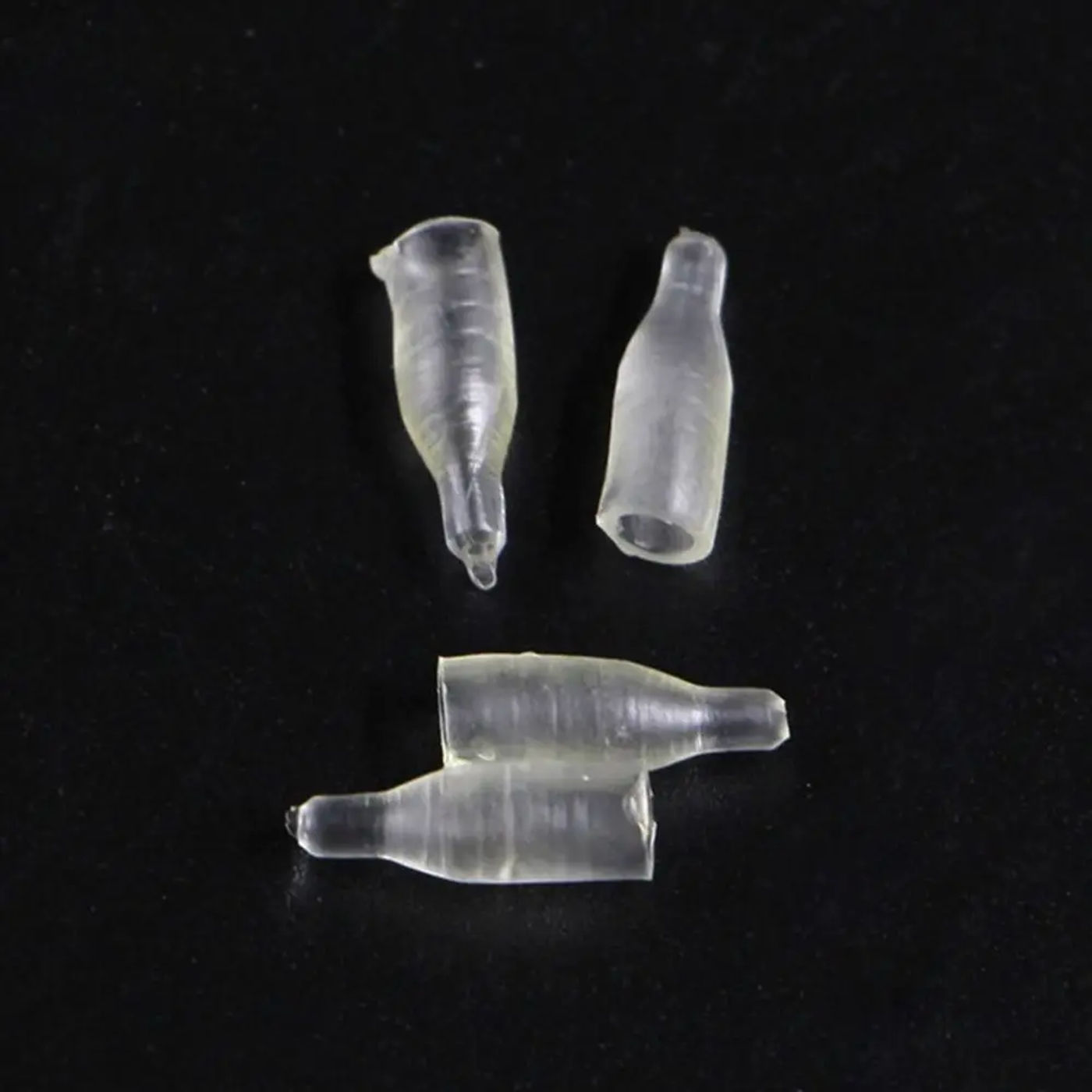 Description Picture 6 of item50PCS Fish Tackle Terminal Tackles Angling Supplies Tail Rubber Tubes cap Fixed Lines For Carp Fishing Cones Rigs Sleeve