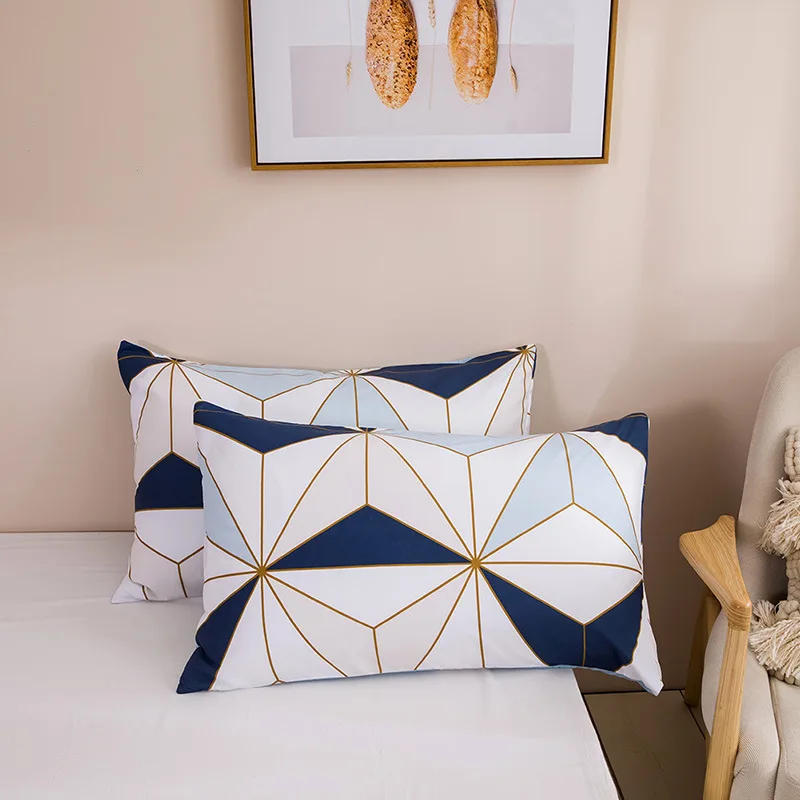 Description Picture 5 of itemGeometric Print Queen Bedding Set Soft Comfortable King Size Duvet Cover Set Cheap Durable Single Double quilt cover  NO sheet