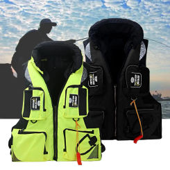 Life Vest Durable Waterproof Swimming Vest Unisex Adults Water Sports Safety Surfing Jacket for Fishing