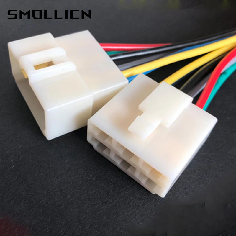 Description Picture 6 of item1 Set 1 2 3 4 6 8 9 Pin 6.3mm Electric Vehicle Connector High Current Equipment Wiring Harness Male Female Plug Car Butt Joint