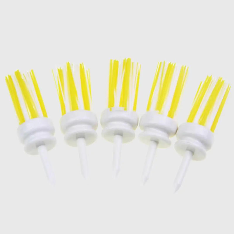 Description Picture 6 of itemPlastic Golf Tees Brush Unbreakable Tee 54/70/83mm Golfing Tees Plastic Long Ball Base Low Friction Golf Practice Kit