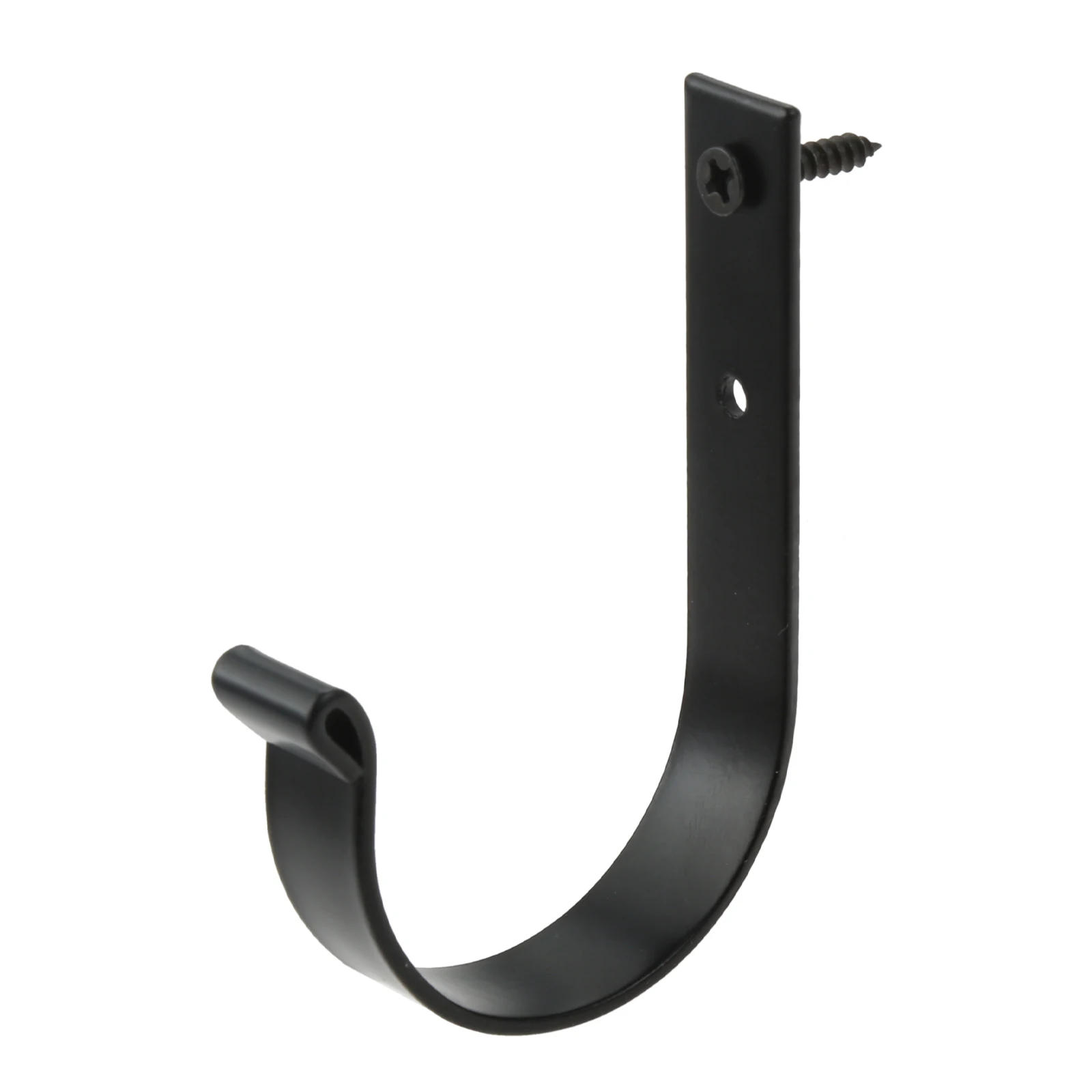 Description Picture 6 of item2Pcs Black/White Zinc Alloy Door Bedroom Hooks Hanger Hook for Clothes Coat Hat Bag Towel Hanger Bathroom Wall Hook Rack w/Screw